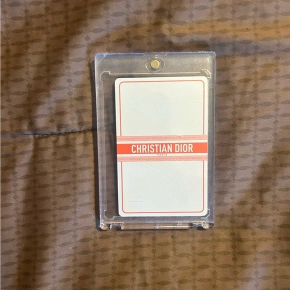 Christian dior playing card #10 of clubs - Picture 1 of 2